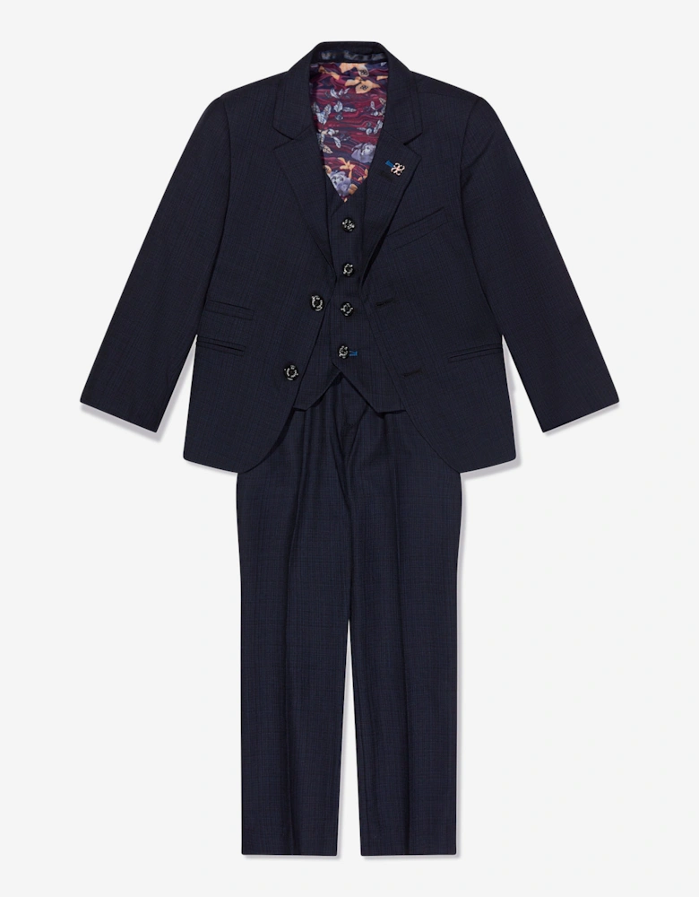 Boys Seeba Suit in Navy