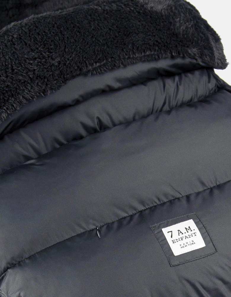 7AM Enfant Baby PlushPOD in Black