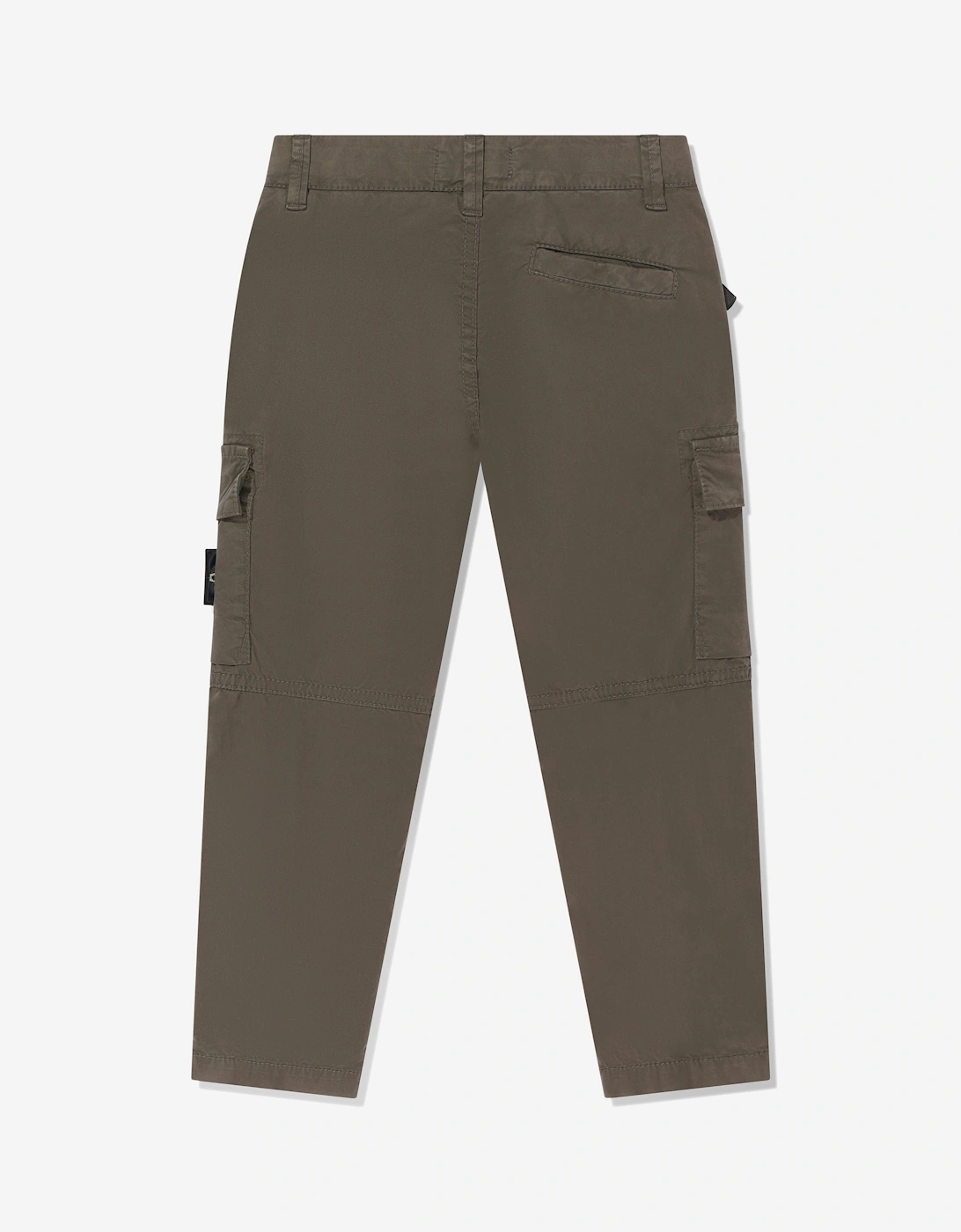 Boys Cargo Trousers in Green
