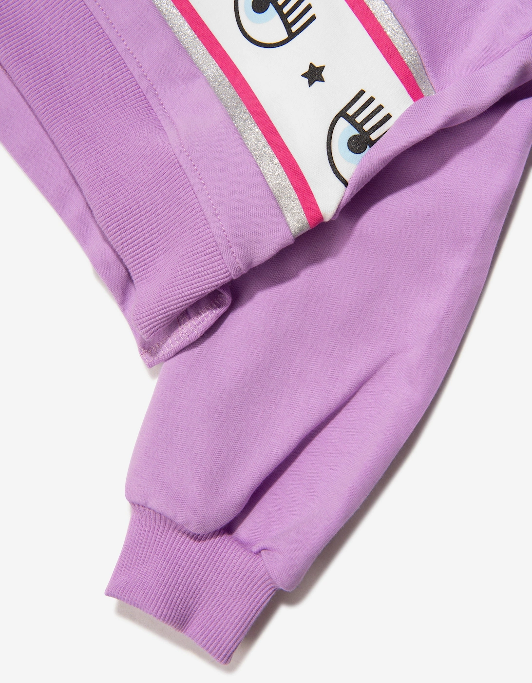 Girls Cropped Logo Hoodie