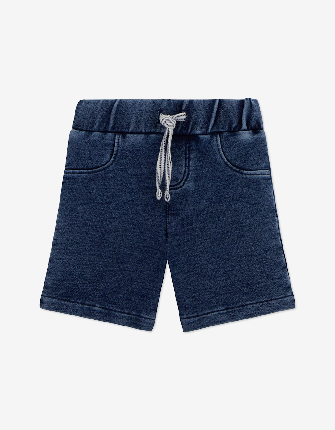 Baby Boys Polo Shirt and Short Set in Blue