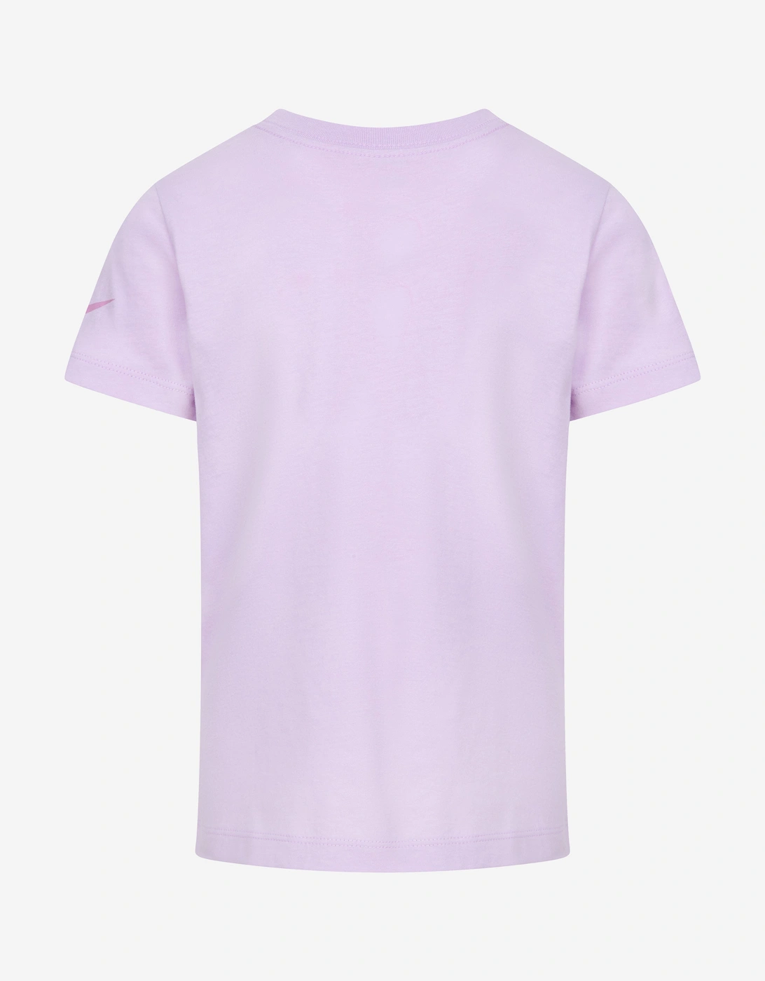 Girls Swoosh Ribbon T-Shirt in Purple