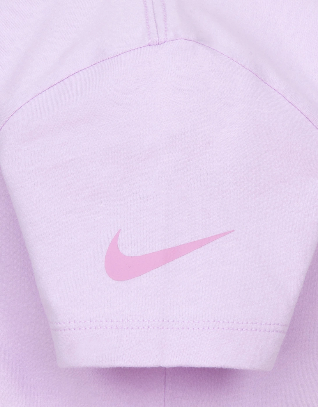Girls Swoosh Ribbon T-Shirt in Purple