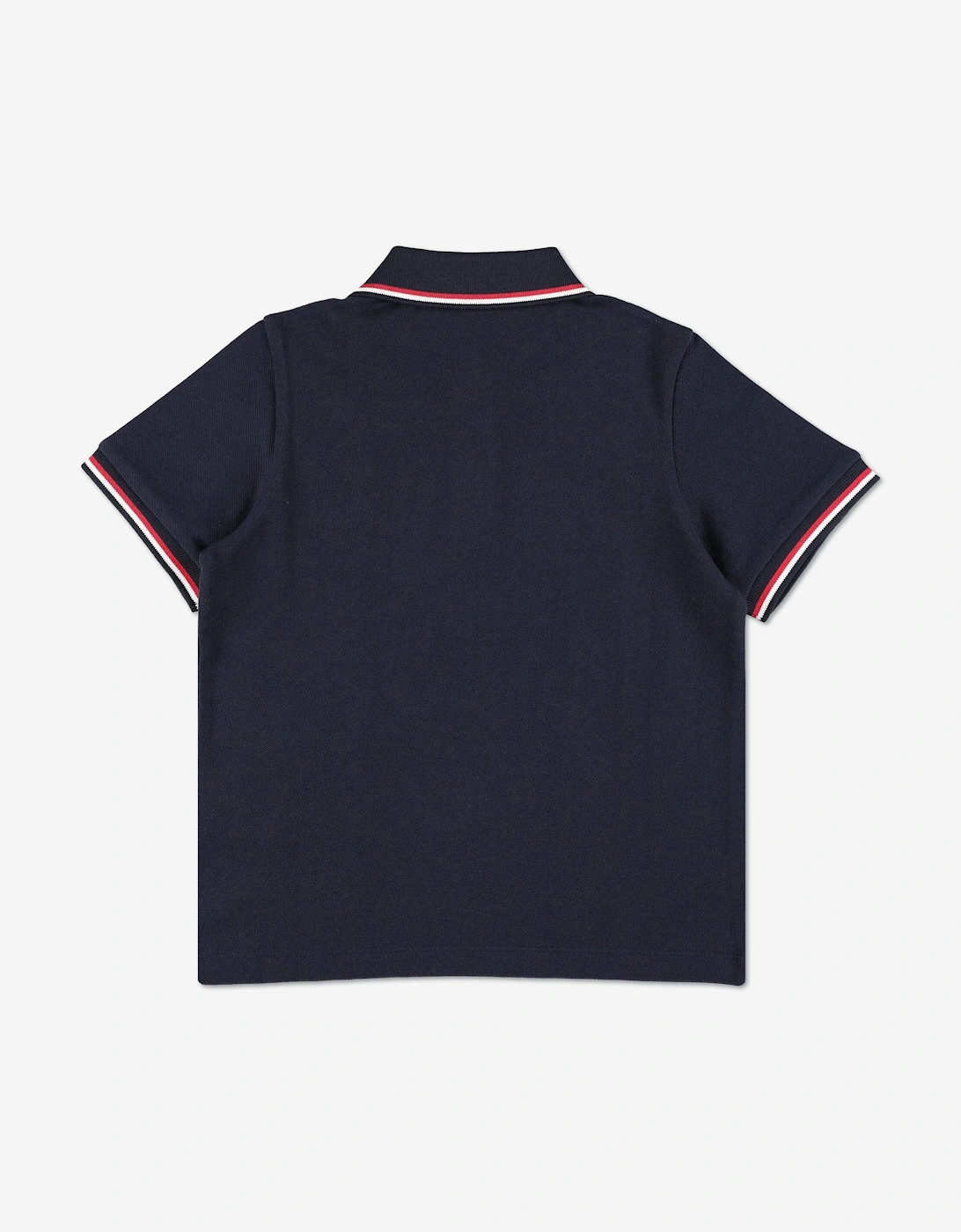 Boys Logo Polo Shirt in Navy