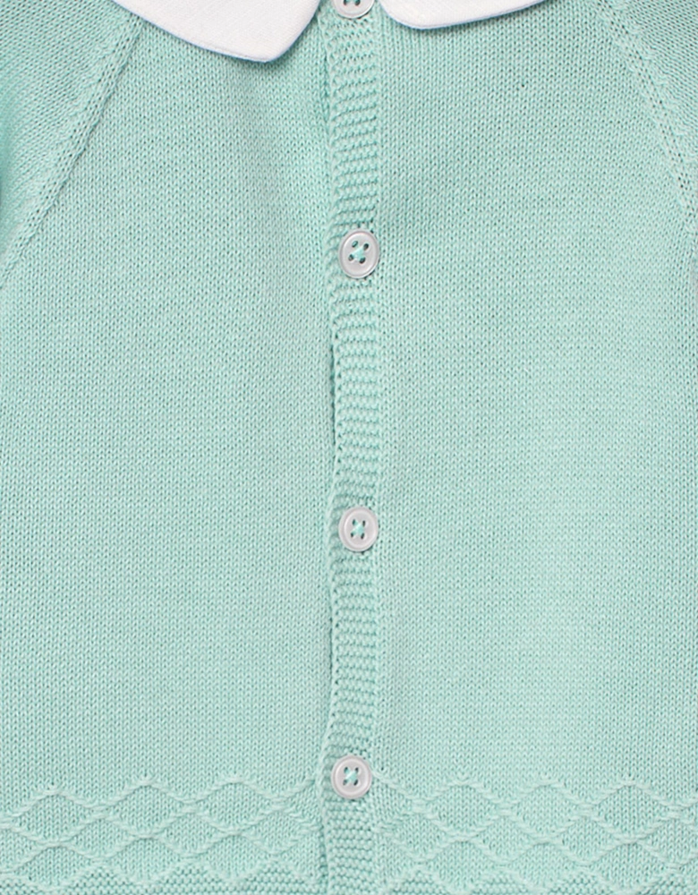 Baby Knitted Sweater in Green