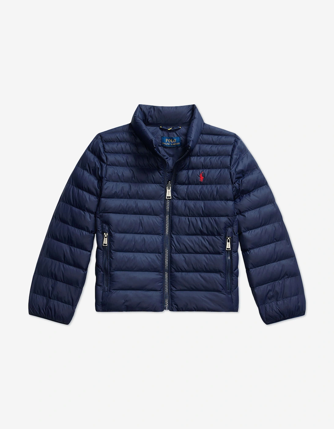 Boys Colden Packable Jacket in Navy, 5 of 4