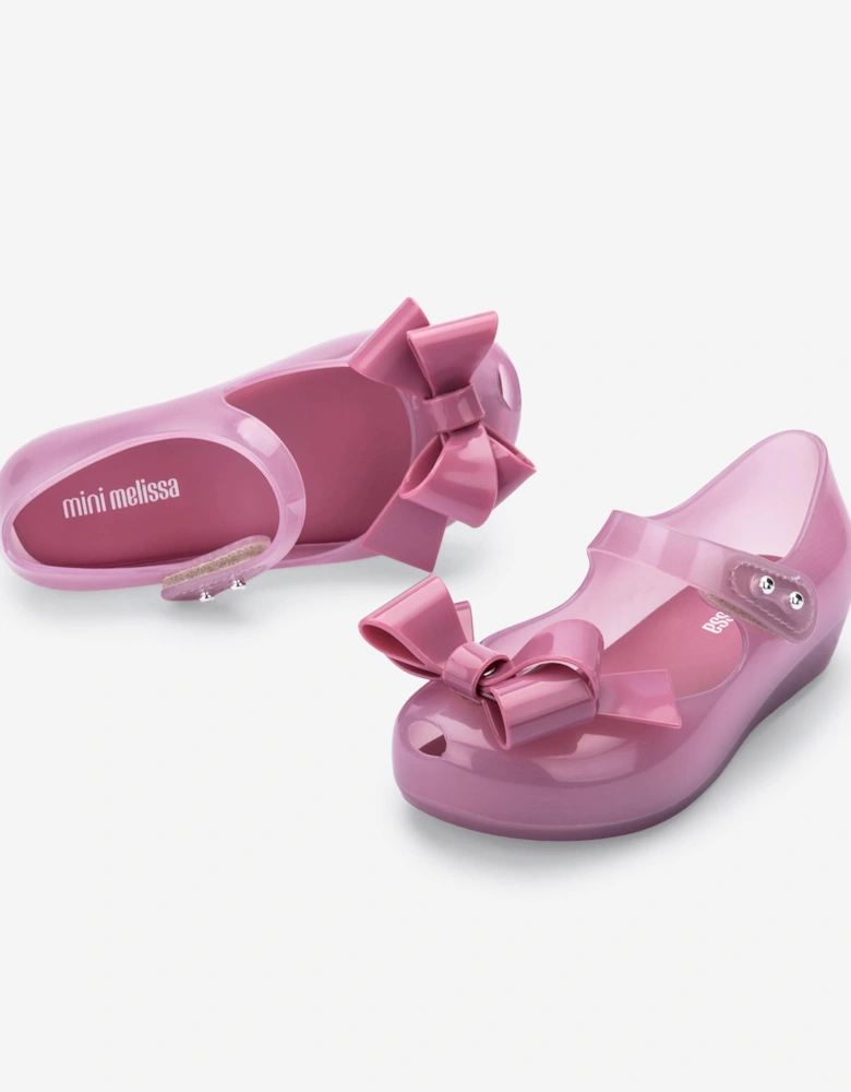 Girls Ultragirl Classy Ballerinas in Purple