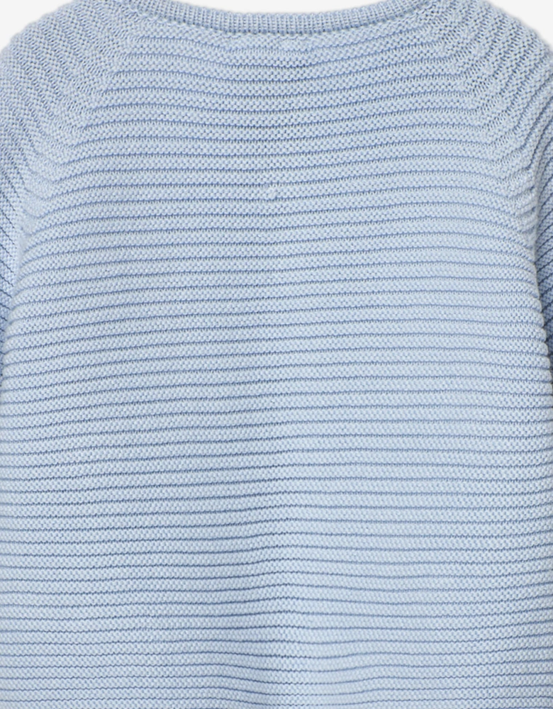 Baby Boys Knitted Cardigan in Blue