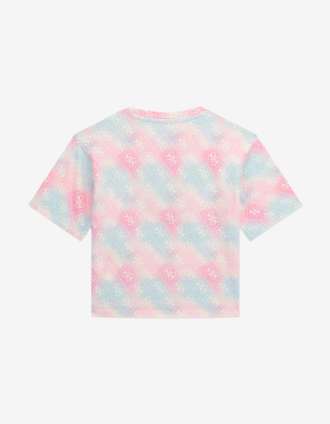 Girls Midi Logo T-Shirt in Multicolour