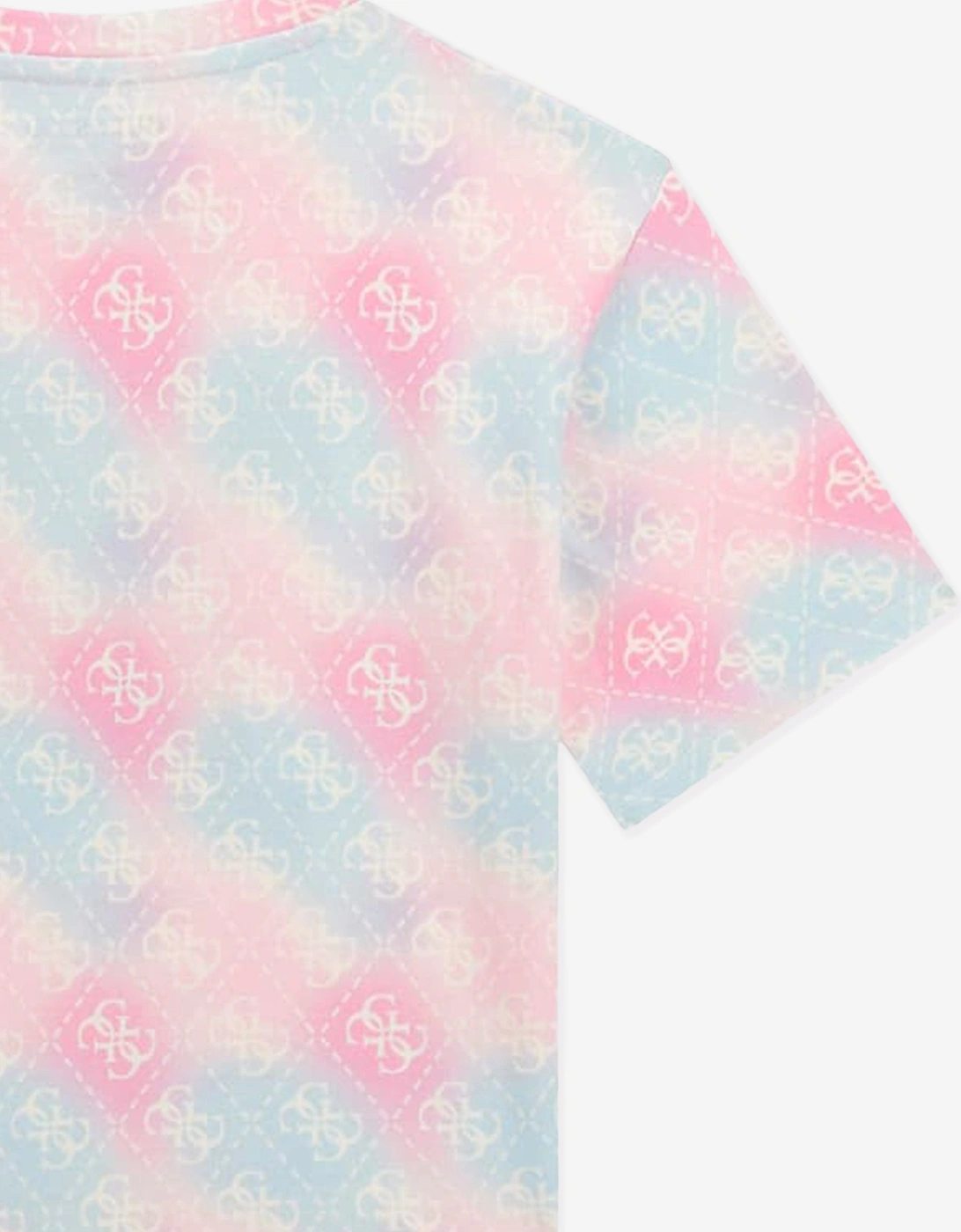 Girls Midi Logo T-Shirt in Multicolour