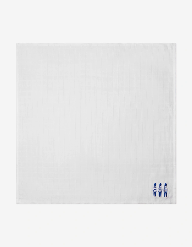 Boys Organic Cotton Muslin And Cotton Guardsmen Towel Set