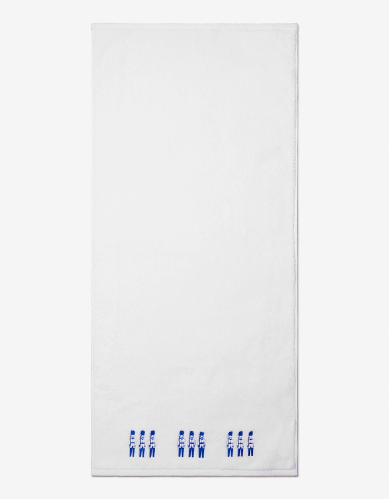 Boys Organic Cotton Muslin And Cotton Guardsmen Towel Set