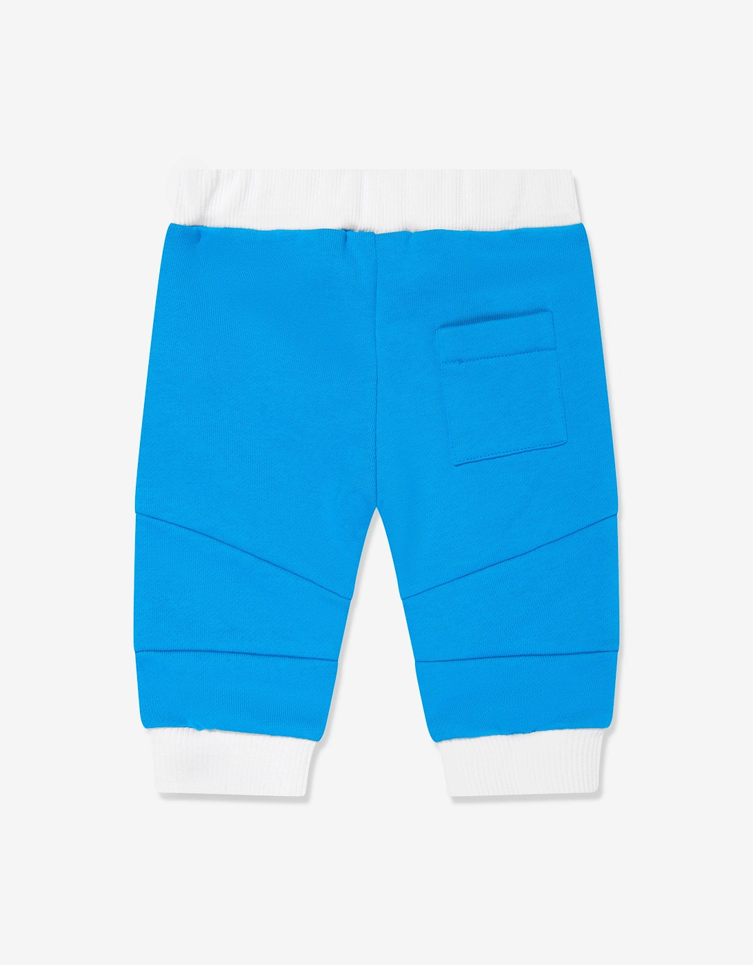 Baby Boys Zigzag Logo Joggers in Blue