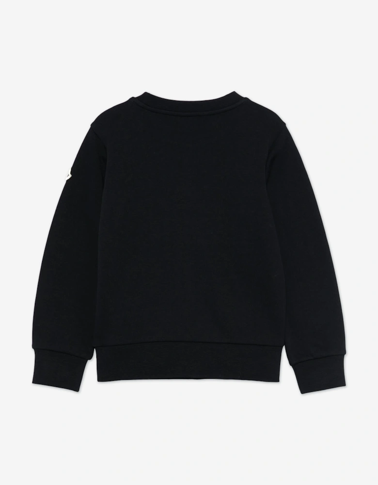 Boys Logo Sweatshirt in Navy