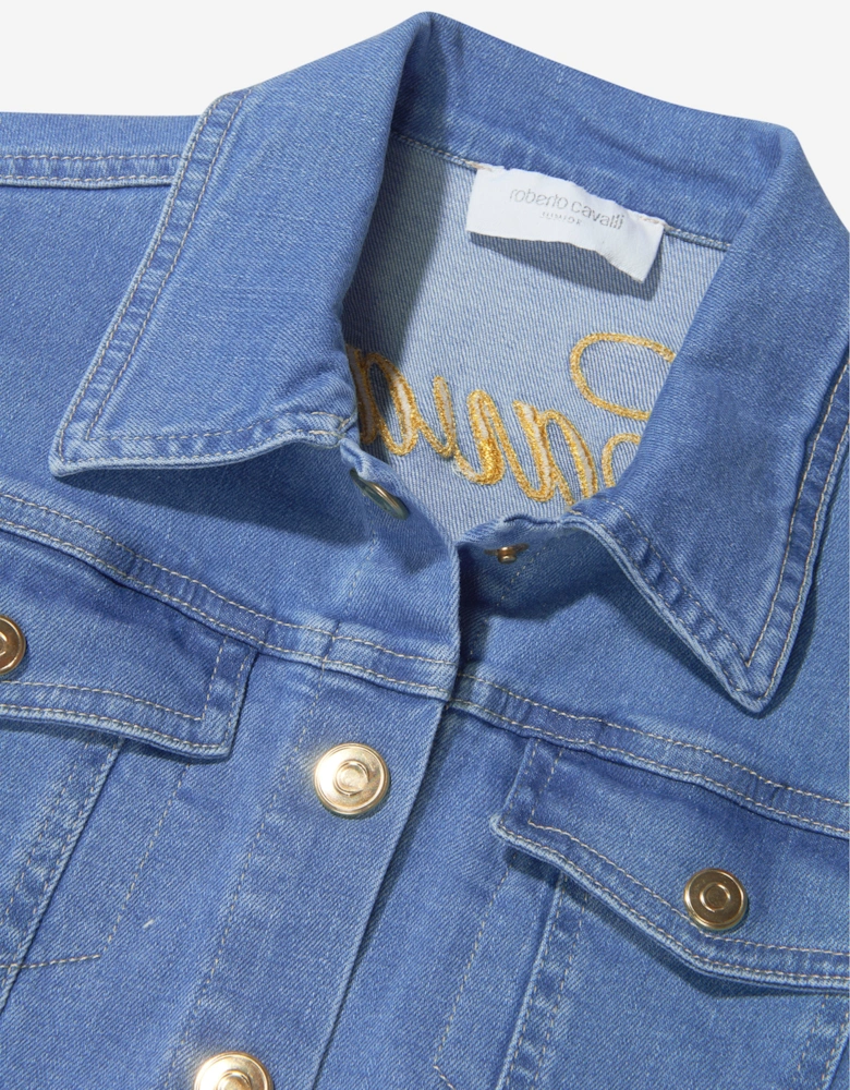 Girls Cotton Denim Jacket
