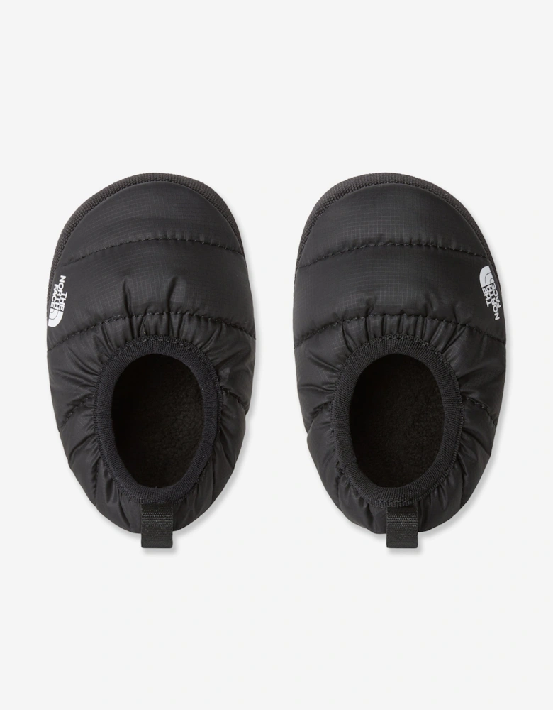 Baby Tent Mules in Black
