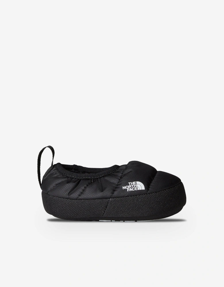 Baby Tent Mules in Black