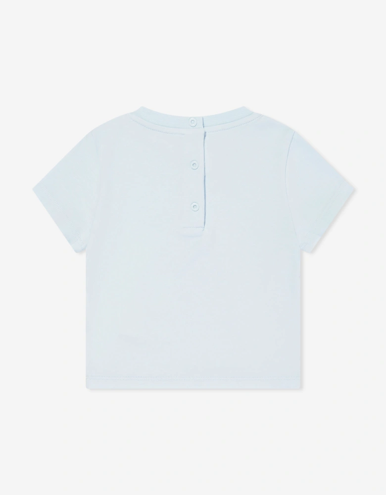 Baby Boys Teddy Bear T-Shirt in Blue