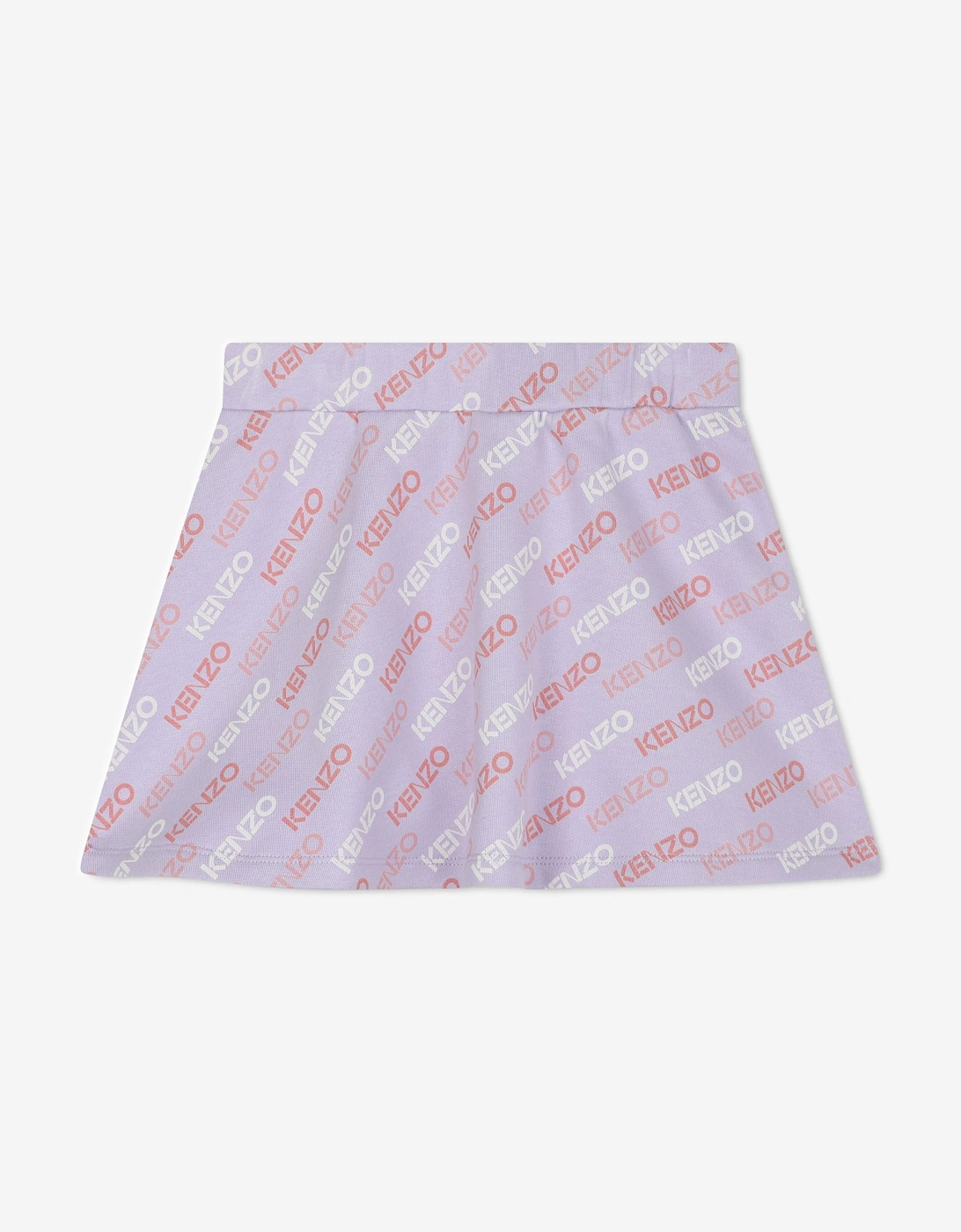 Girls Logo Print Skirt in Purple, 5 of 4