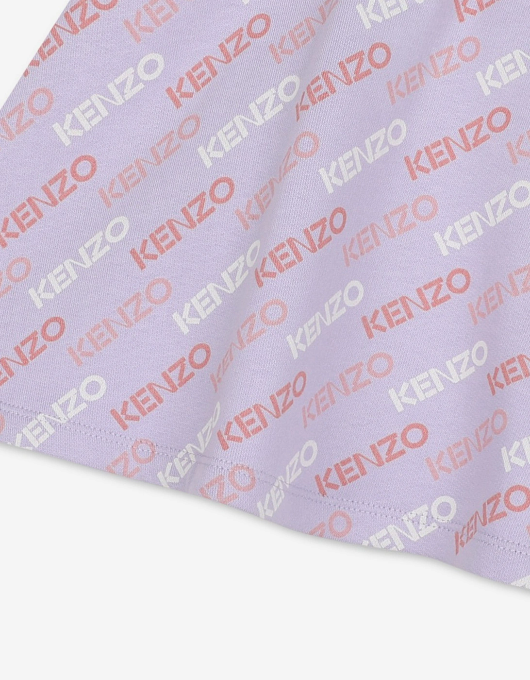 Girls Logo Print Skirt in Purple