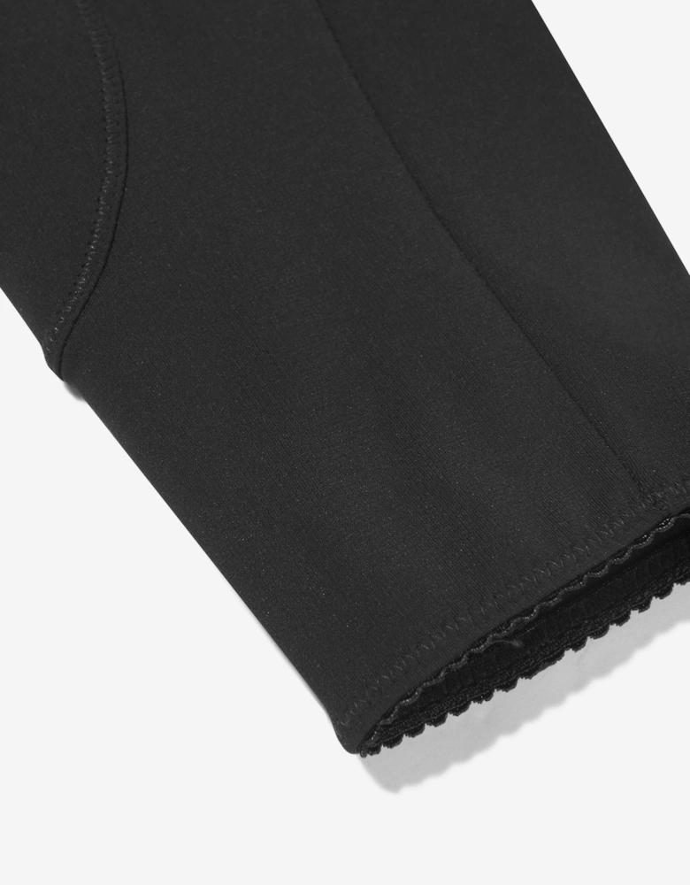 Girls Logo Cycling Shorts in Black