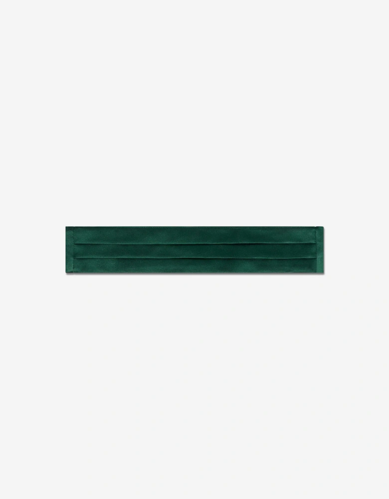 Boys Velvet Bow Tie in Green