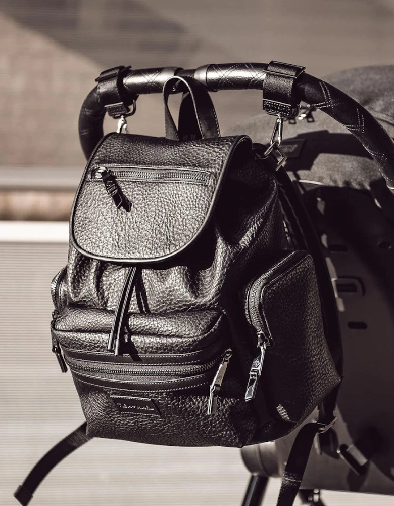 Baby Kaspar Changing Knapsack in Black (34cm)
