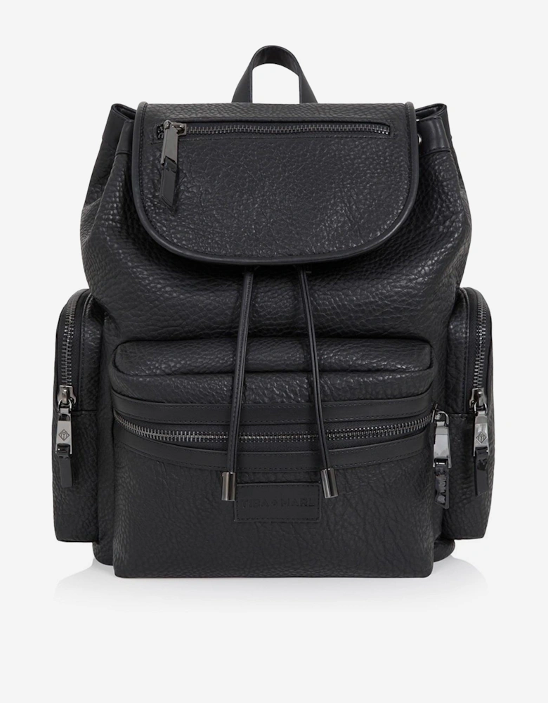 Baby Kaspar Changing Knapsack in Black (34cm)
