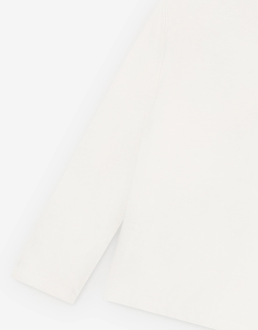 Billieblush Girls Long Sleeve Heart T-Shirt in Ivory
