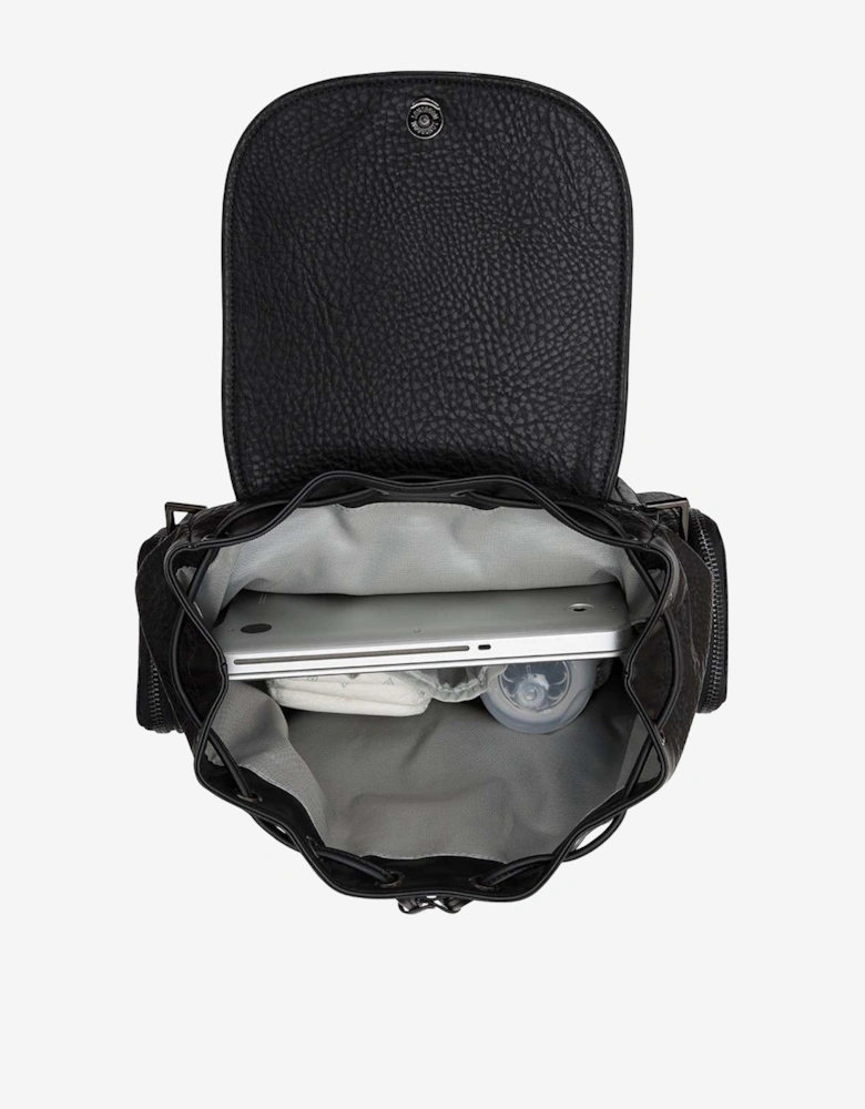 Baby Kaspar Changing Knapsack in Black (34cm)