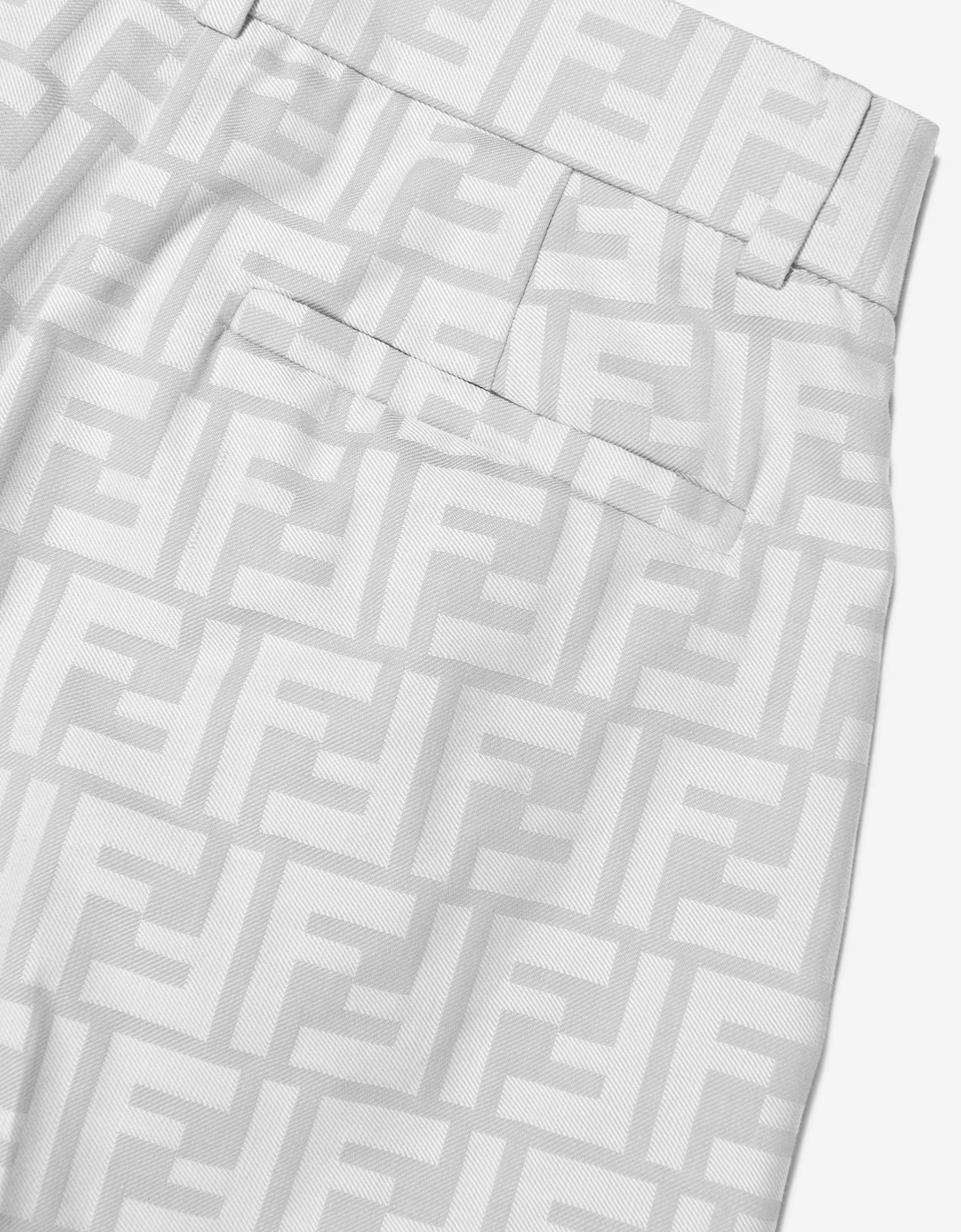 Boys FF Logo Shorts in Grey
