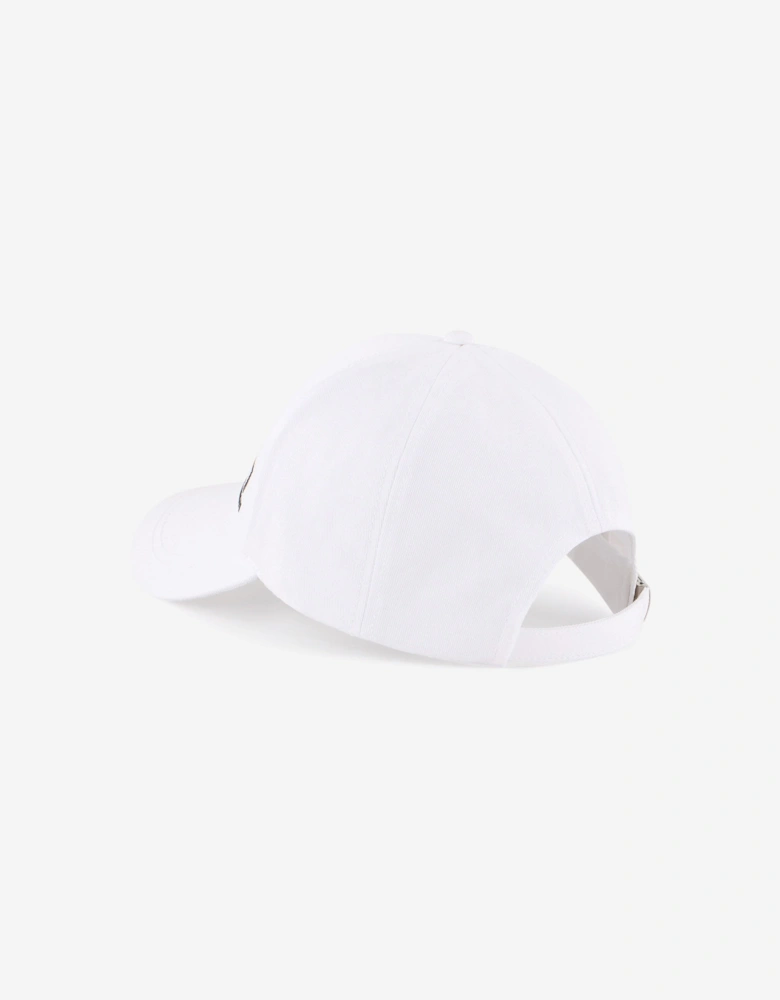 Boys Logo Cap in White