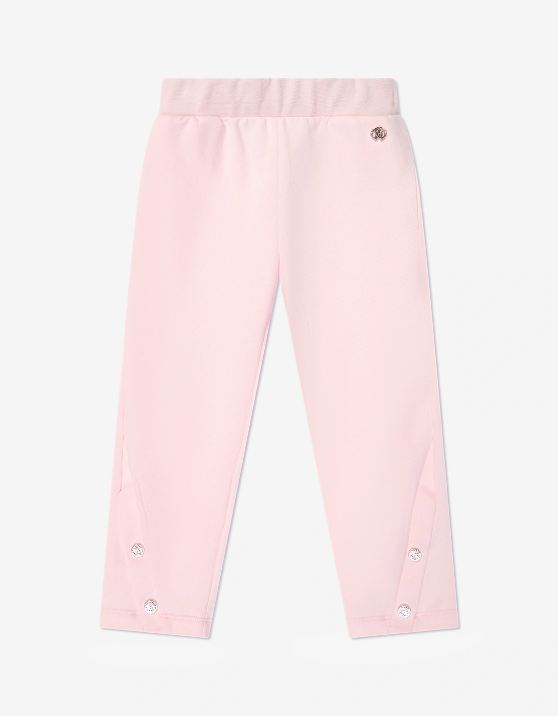Girl's Roberto Cavalli Girls Flower Joggers in Pink - Size: 8 years