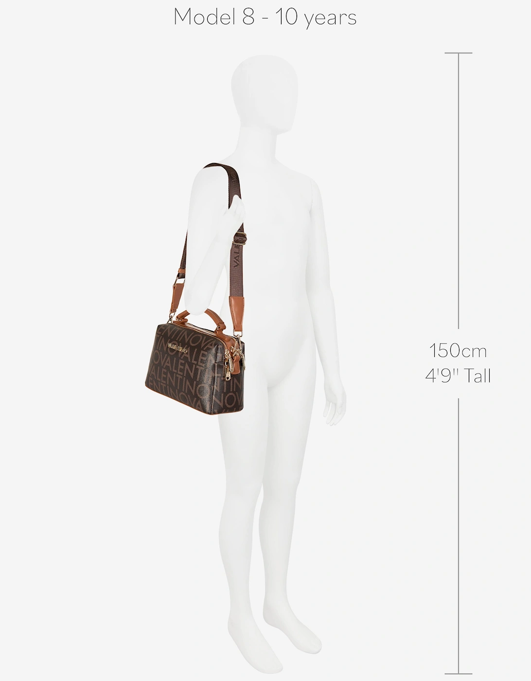 Regina Re Crossbody Bag in Brown (25cm)
