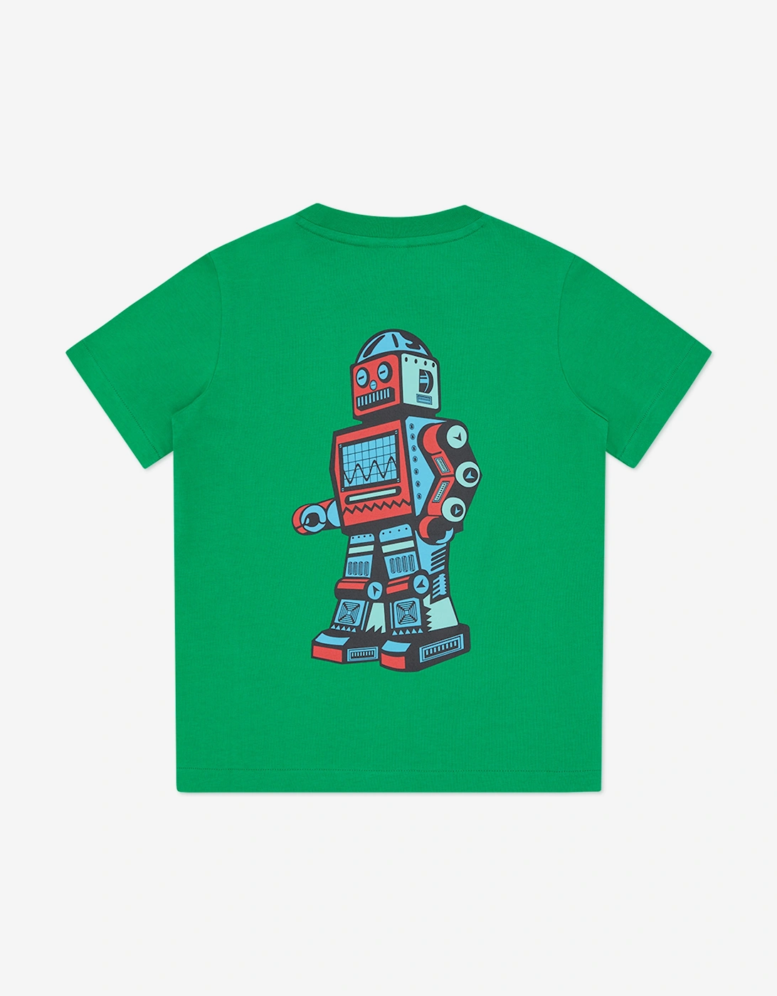 Boys Jumble Logo T-Shirt in Green