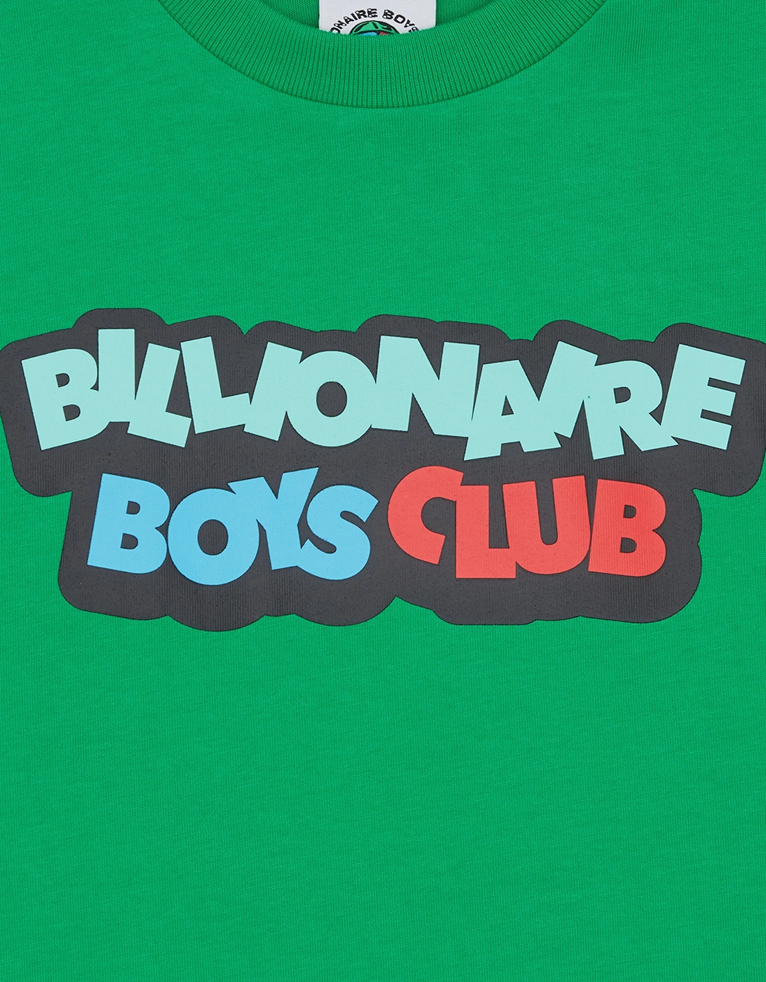 Boys Jumble Logo T-Shirt in Green