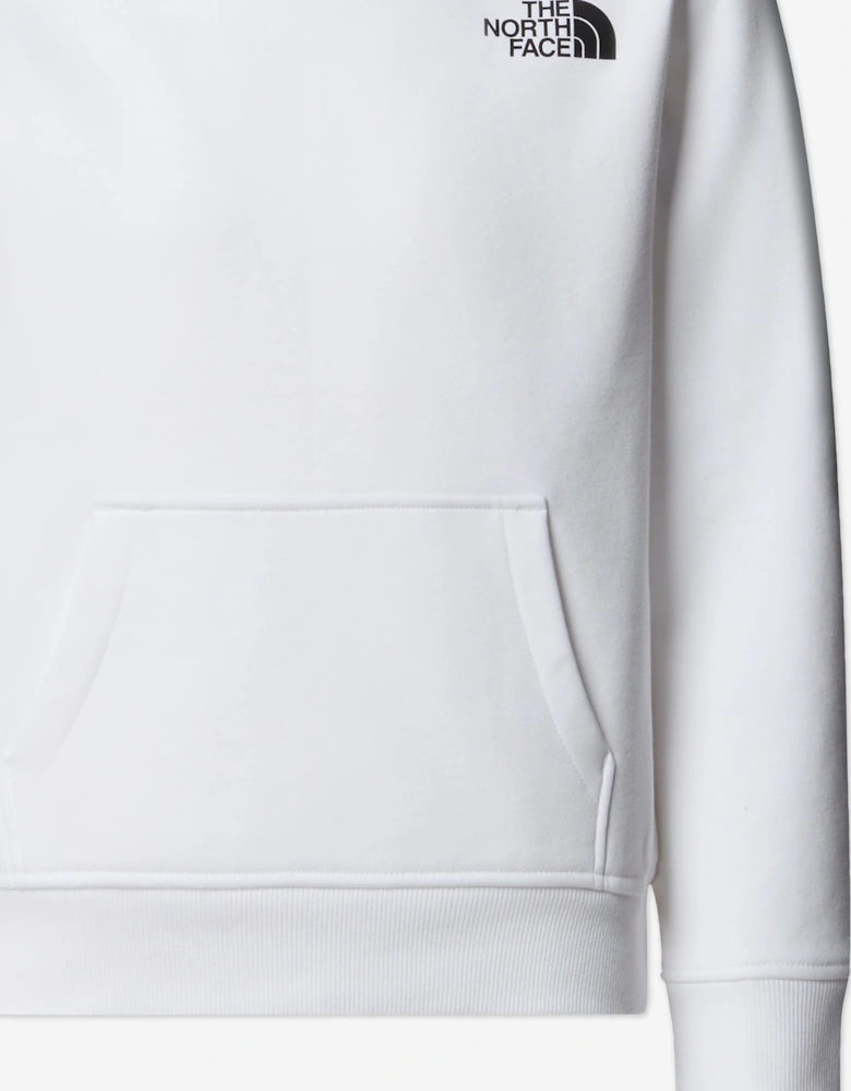Kids Box NSE Regular Hoodie in White