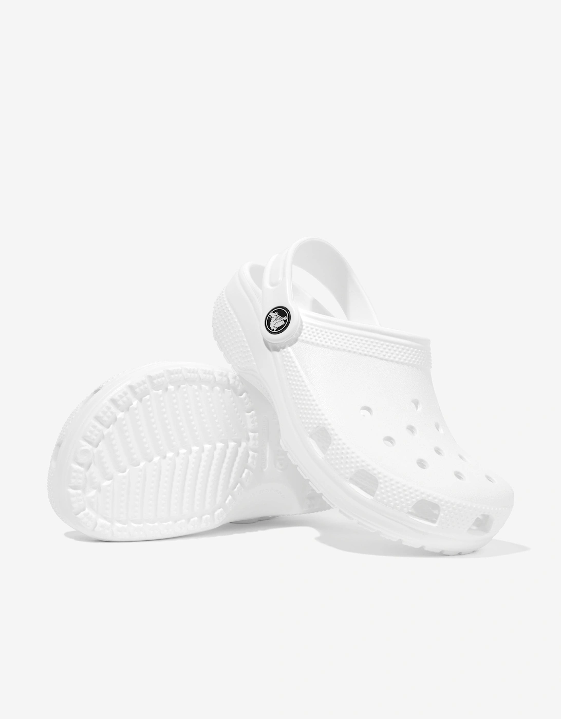 Kids Classic Clog in White