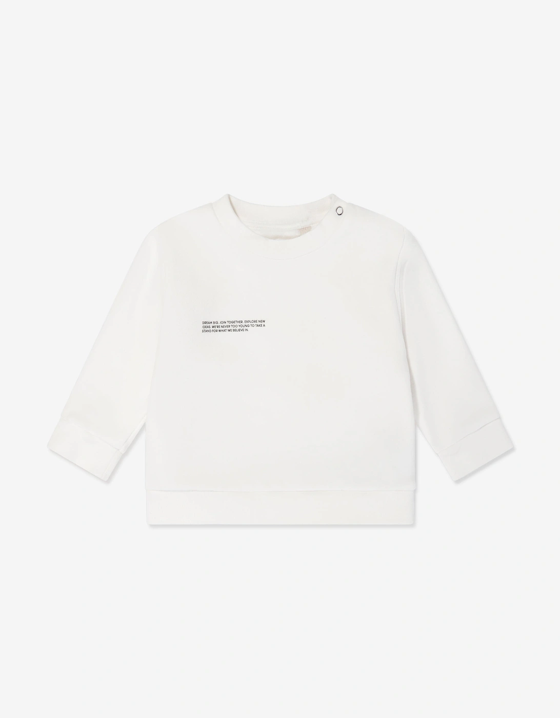 Baby 365 Midweight Sweatshirt in Ivory, 5 of 4