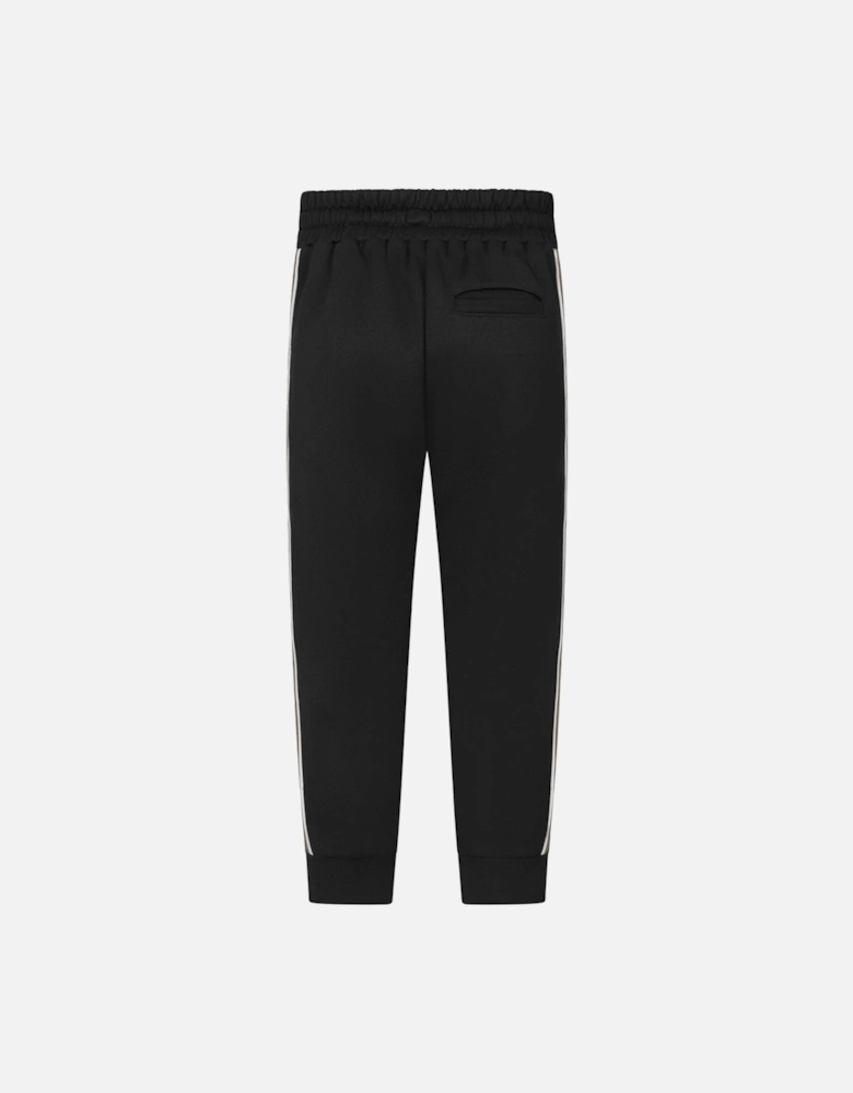 Kids Technical Sweatpants in Black