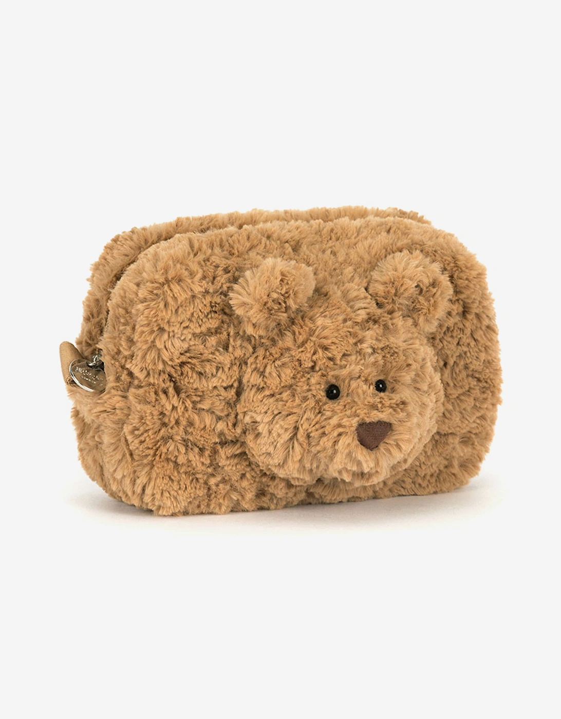 Bartholomew Bear Pouch in Beige (19cm)