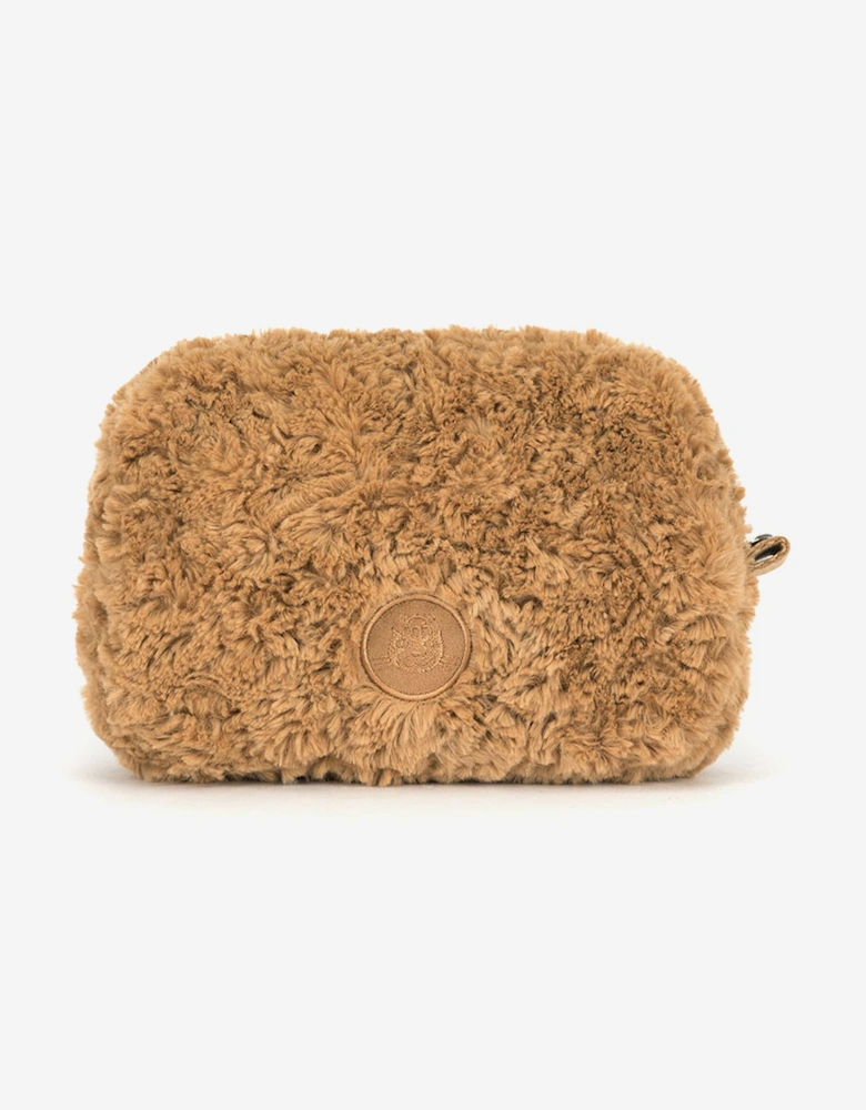 Bartholomew Bear Pouch in Beige (19cm)