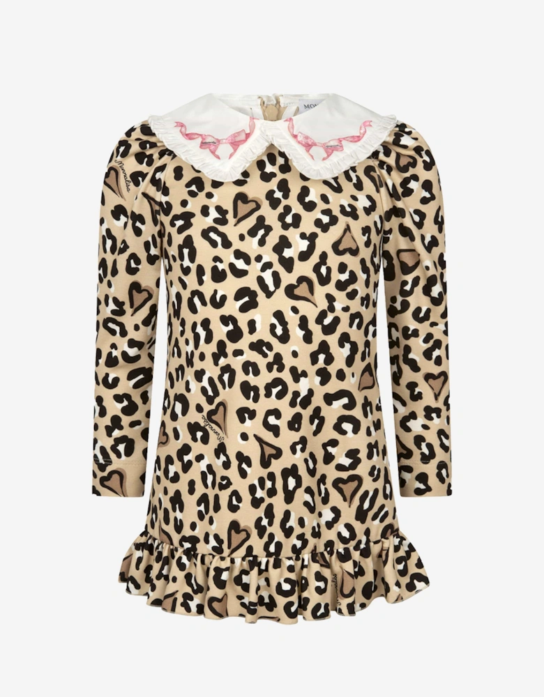 Girls Print Viscose Dress