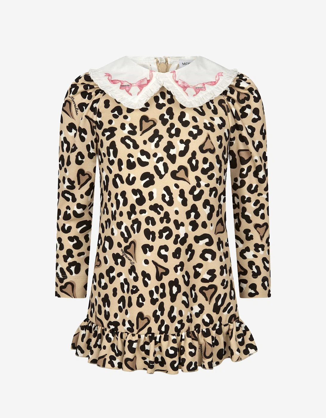 Girls Print Viscose Dress, 5 of 4