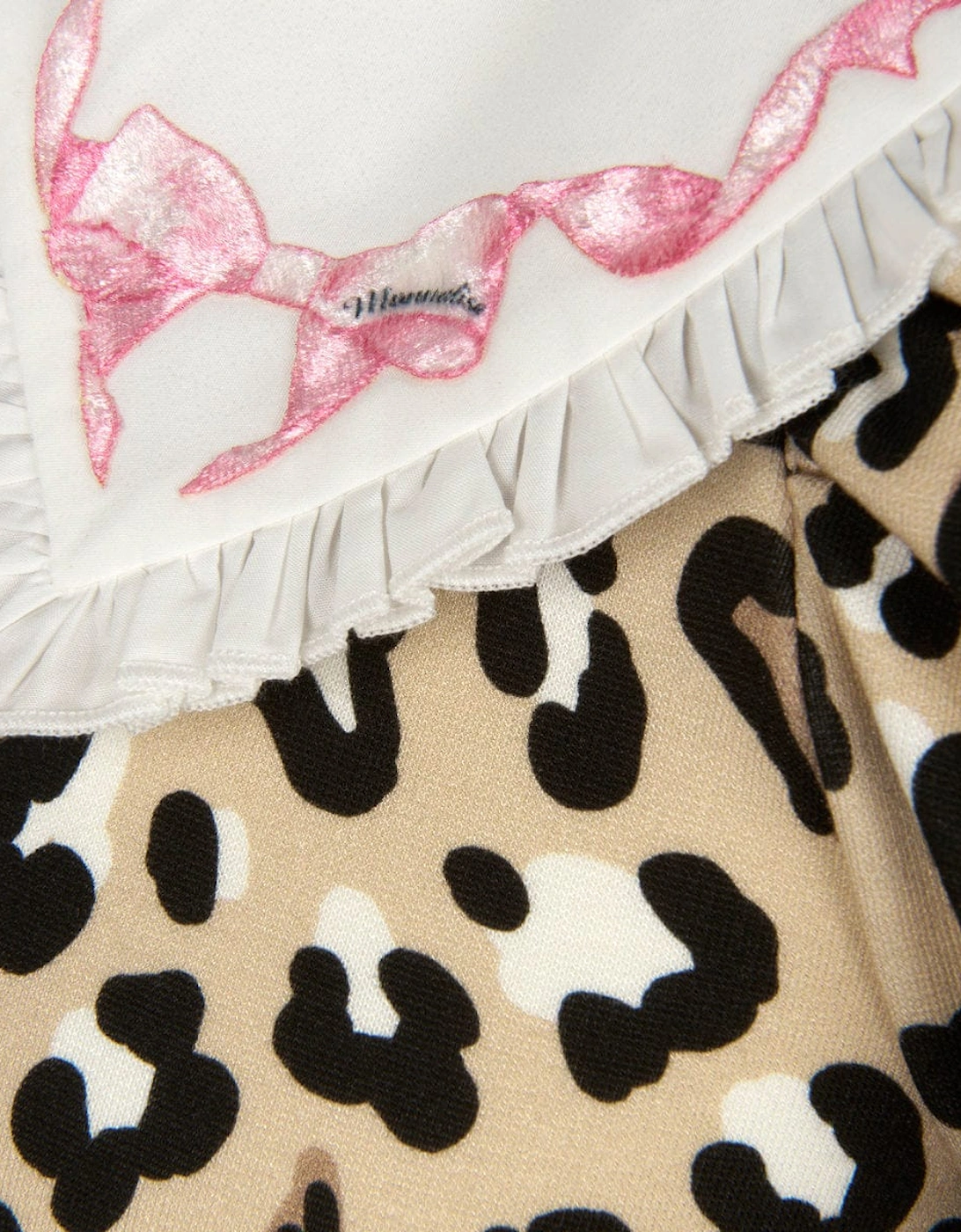 Girls Print Viscose Dress