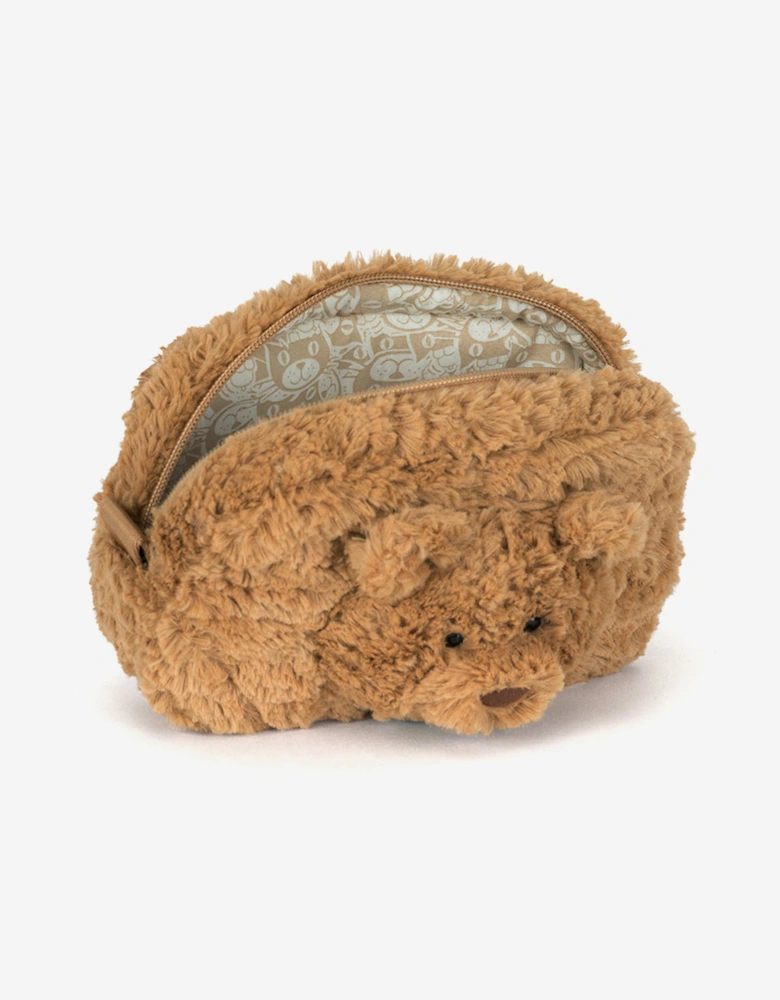 Bartholomew Bear Pouch in Beige (19cm)