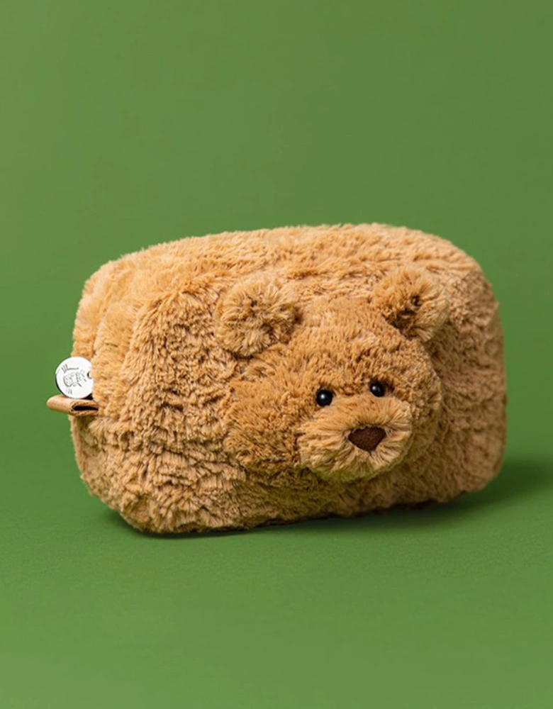 Bartholomew Bear Pouch in Beige (19cm)