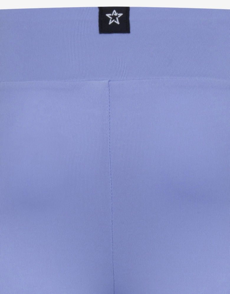 Girls Chuck Patch High Rise Leggings in Blue