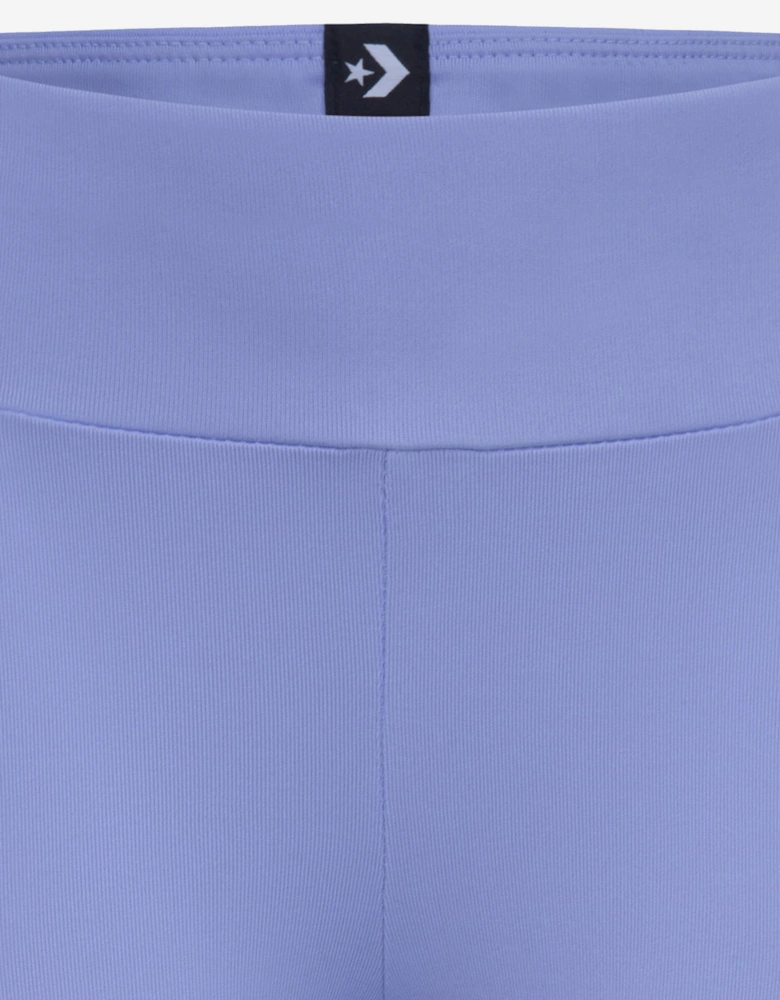 Girls Chuck Patch High Rise Leggings in Blue