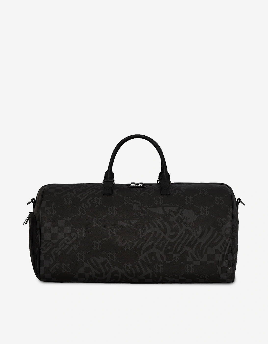 Kids 3AM Check Emperor Duffle Bag in Black (51cm), 7 of 6